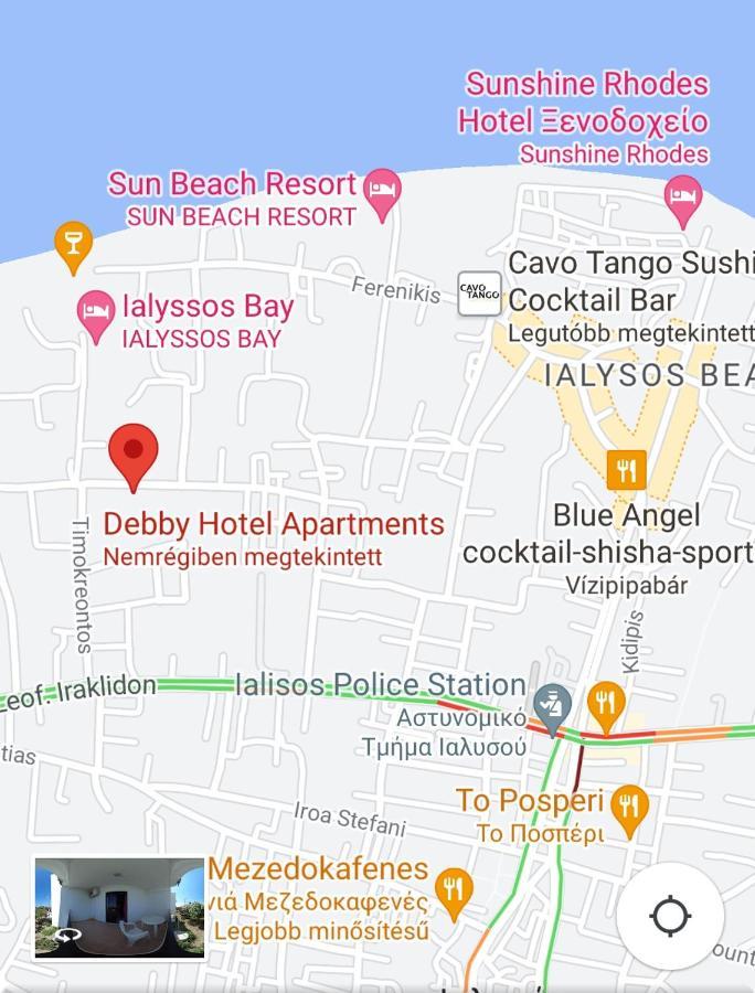 Debbi Appartments And Hotel Ιαλυσός Ρόδος Εξωτερικό φωτογραφία
